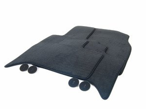 ES#124721 - 51478245331 - E53 Set Of Floor Mats - Black - Protect your carpet - Genuine BMW - BMW