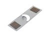 ES#113448 - 51438139367 - Silver Grey Seat Belt Trim - Left - Upper B-pillar trim panel for the seatbelt - Genuine BMW - BMW