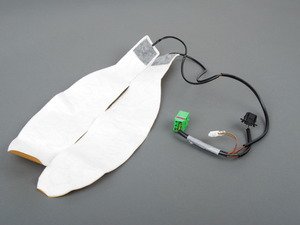 ES#340101 - 3B0963556B - Seat heating element - Found on the bottom seat pad. Heats the edges of the seat. - Genuine Volkswagen Audi - Volkswagen