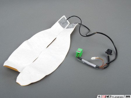 ES#340101 - 3B0963556B - Seat heating element - Found on the bottom seat pad. Heats the edges of the seat. - Genuine Volkswagen Audi - Volkswagen
