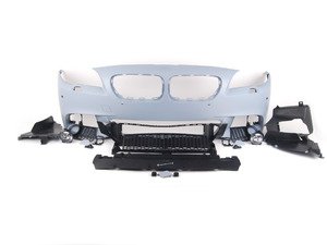 ES#2804811 - 51118048671KT - M Sport Front Bumper Conversion  - Includes bumper, ducts and lower grilles for a complete conversion! Price Includes $200.00 Core Charge - Genuine BMW - BMW