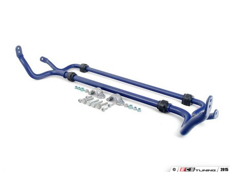 ES#2561183 - 7005971059KT - Performance Front & Rear Sway Bar Kit - With Hardware - Includes a 30mm front adjustable sway bar & a 24mm rear non-adjustable sway bar with securing hardware - H&R - Audi