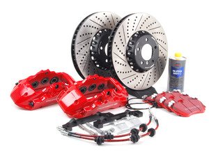 ES#2834551 - 003899ecs01KT - Front Brembo 19z 6-piston Big Brake Kit (380x38mm) - (NO LONGER AVAILABLE) - Porsche sourced 6-piston calipers. ECS 2-piece Rotors. What more could you ask for? A complete front kit for maximum braking performance! - ECS - 