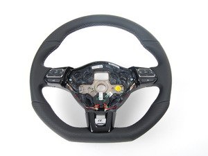 ES#2553989 - 5K0419091ARASZ - Golf R Steering Wheel - Multifunction Buttons - (NO LONGER AVAILABLE) - Flat bottom steering wheel from the Golf R model. - Genuine Volkswagen Audi - 