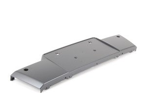 ES#1285983 - 8R0807285B1QP -  Front License Plate Bracket - Stone Grey - Keep a clean look and add a place for your plate - Genuine Volkswagen Audi - Audi
