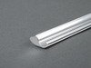 ES#438445 - 8E0853765B - Front Outer Window Trim Strip - Left - (NO LONGER AVAILABLE) - Located on top of the outer window slot seal. Matte Aluminum - Genuine Volkswagen Audi - 