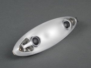 ES#2178773 - 63319219142 - Center Dome Light / Reading Light W/ Map Lights - Mounts in the center of the headliner, oval shaped - Genuine MINI - MINI