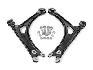 ES#2828908 - 8N0407152DKT3 - Front Control Arm Kit - level 2 - Includes new control arms with hardware. Does not include ball joint. - Assembled By ECS - Audi