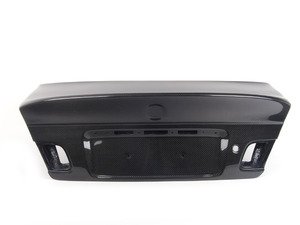 ES#2839013 - e46cfcslKT - CSL Style Carbon Fiber Coupe Trunk Lid - Get the legendary CSL look plus the benefits of lightweight carbon fiber. Includes new trunk handle. - ECS - BMW