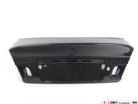 ES#2839013 - e46cfcslKT - CSL Style Carbon Fiber Coupe Trunk Lid - Get the legendary CSL look plus the benefits of lightweight carbon fiber. Includes new trunk handle. - ECS - BMW