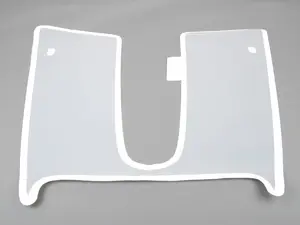 Checkmate Hood Decal - Silver