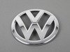 ES#2727211 - 5G08536012ZZ - Front Grille Emblem - Refresh your grille emblem with this genuine bright chrome emblem - Genuine Volkswagen Audi - Volkswagen
