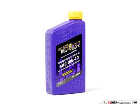 ES#261604 - 11484 - Engine Oil (0w40) - 1 Quart - A specific blend used to provide instant protection in the most demanding conditions - Royal Purple - Audi BMW Volkswagen Mercedes Benz MINI Porsche