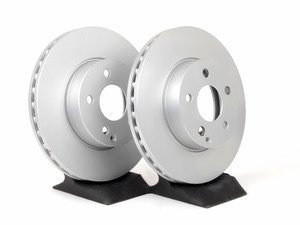 ES#2612228 - 2124211312KT3 - Front Brake Rotors - Pair - Featuring a protective Meyle Platinum coating - Meyle - Mercedes Benz