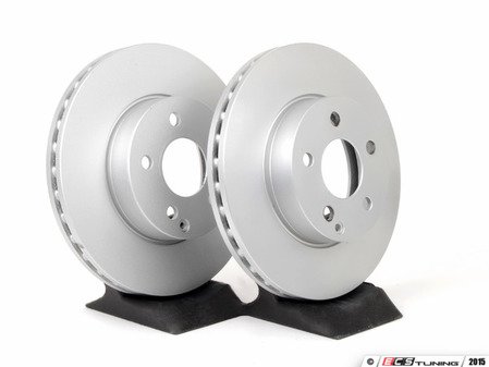 ES#2612228 - 2124211312KT3 - Front Brake Rotors - Pair - Featuring a protective Meyle Platinum coating - Meyle - Mercedes Benz