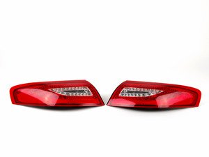 ES#2804103 - D48-1902P-AEVCR - 996 Red& Clear LED Tail Lights - Set - Give your 996 an updated look with tail lights inspired by the newest Porsche models - Depo - Porsche