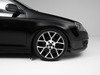 ES#2695430 - 640-2 - 18" Style 640 Wheels - Set Of Four - 18x8 ET45 5x112 57.1CB - Black/Machined Face - Alzor - Audi Volkswagen