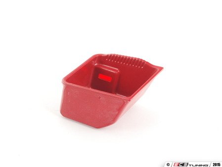 ES#260817 - 1J0857232B300 - Storage Insert - Red - (NO LONGER AVAILABLE) - This handy insert turns your ashtray into a storage compartment - Genuine Volkswagen Audi - 