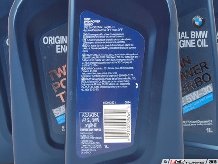 Assembled By ECS - N54OCI - Genuine BMW Oil Change Kit / Inspection I ...