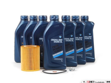 ES#10355 - m50OCI - Genuine BMW Oil Change Kit / Inspection I - Everything you'll need to do a basic oil change - featuring a Hengst oil filter and new drain plug - Assembled By ECS - BMW