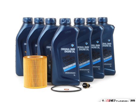 ES#263047 - M50OCI - Genuine BMW Oil Change Kit / Inspection I - Upgraded to included a ECS magnetic drain plug - featuring a Hengst oil filter - Assembled By ECS - BMW