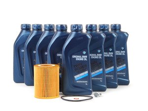 ES#2588071 - 11427510717KT - Genuine BMW Inspection I/Oil Change Kit - Includes a drain plug with gasket - Genuine BMW - BMW