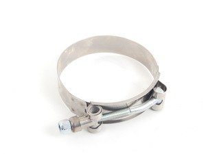 ES#2823256 - 003402ECS07A-03 - T-Bolt Hose Clamp - 70-78mm - Priced each - German-style 304 stainless hose clamp - ECS - Audi BMW Volkswagen Mercedes Benz MINI Porsche