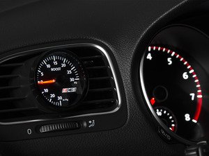 ES#2834865 - 000965ECS04 -  ECS 52mm Color-Match Electronic Boost Gauge - 30in Hg/30 PSI  - (NO LONGER AVAILABLE) - Color matched VW boost gauge with white back light and red needle - ECS - 