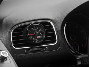 ES#2834936 - 004608ecs01KT -  ECS Angled Vent Pod Boost Gauge Kit (White / Red Needle)  - (NO LONGER AVAILABLE) - Includes ECS 30in Hg/30 PSI Electronic Boost Gauge, Vent Pod and ECS Modular PCV Boost Tap Assy. - ECS - 