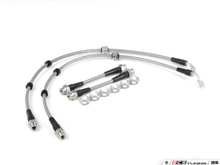 ES#2826151 - 86.10.32 - Sport Brake Lines - kit  - (NO LONGER AVAILABLE) - Stainless lines for shorter, more consistent stops - Neuspeed - 