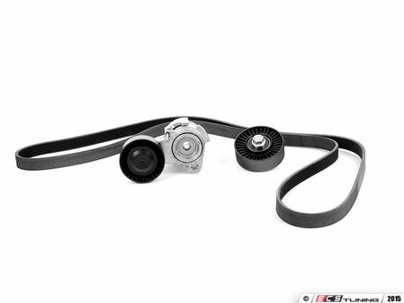 ES#2681008 - 11287530314KT1 - Accessory Drive Belt Service Kit - Utilizes OEM components - Genuine BMW - BMW