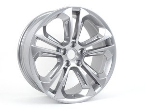 ES#2741217 - 8U0601025AD - 19" Split 5-Spoke Wheel - Priced Each - 19"x8.5" ET36 5x112 Silver - Genuine Volkswagen Audi - Audi