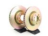 ES#521588 - GD1204 - Front Sport Brake Rotors - Pair (324x30) - Upgrade to a dimpled and slotted rotor for improved braking - EBC - BMW