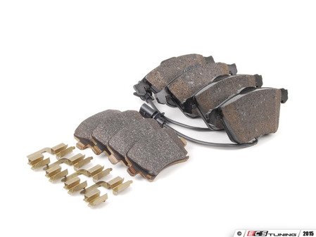 ES#2765585 - 4F0698151Dkt - Brake Pad Kit - Factory replacement pads for a stock feel, includes front and rear pads - Genuine Volkswagen Audi - Audi