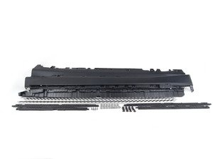 ES#2775243 - 51952357132 - F15 Aluminum Running Board Set - Includes left and right sides with mounting hardware - Genuine BMW - BMW