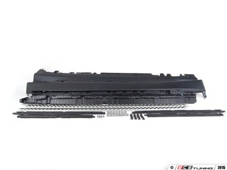 ES#2775243 - 51952357132 - F15 Aluminum Running Board Set - Includes left and right sides with mounting hardware - Genuine BMW - BMW