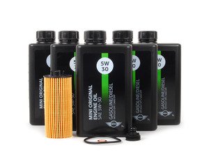 ES#4817929 - 11428593186KT3 - MINI Oil Service Kit Gen 3 1.5L - Priced As Kit - All in one service for your MINI, 5w-30 - Genuine MINI - MINI