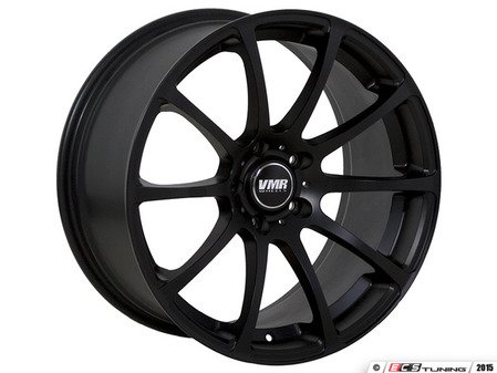 ES#2839048 - v13385KT - 19" V701 - Set Of Four  - 19"x8.5" ET45 / 19"x9.5" ET45 5x112 - Matte Black - VMR - Volkswagen