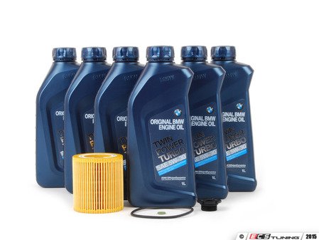 ES#2568692 - 11427640862KT - Genuine BMW Oil Change Kit - Includes BMW synthetic engine oil, filter with o-ring, and drain plug with o-ring - Genuine BMW - BMW