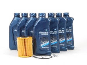 ES#11976 - E36OCI - Genuine BMW Inspection I/Oil Change Kit - Everything you'll need to do an oil change including BMW 5w-30 synthetic oil - Assembled By ECS - BMW