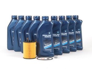 ES#2765688 - N62INS1GKT - Genuine BMW Oil Change Kit - Everything you'll need to do a basic oil change, including a new drain plug - Genuine BMW - BMW