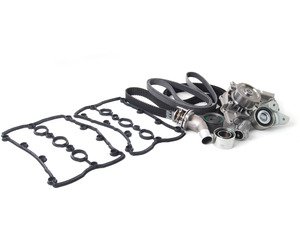 ES#2762286 - 06C198479kt2 - Timing Belt Kit - Ultimate  - Complete kit to service your timing belt, water pump, and thermostat - Assembled By ECS - Audi