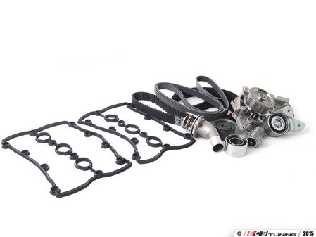 ES#2762286 - 06C198479kt2 - Timing Belt Kit - Ultimate  - Complete kit to service your timing belt, water pump, and thermostat - Assembled By ECS - Audi