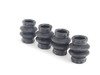 ES#1899339 - 8e0698017 - Rear Brake Service Kit - Includes Zimmerman rotors and ECS DD23 ceramic pads. - Assembled By ECS - Volkswagen