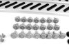 ES#2775243 - 51952357132 - F15 Aluminum Running Board Set - Includes left and right sides with mounting hardware - Genuine BMW - BMW