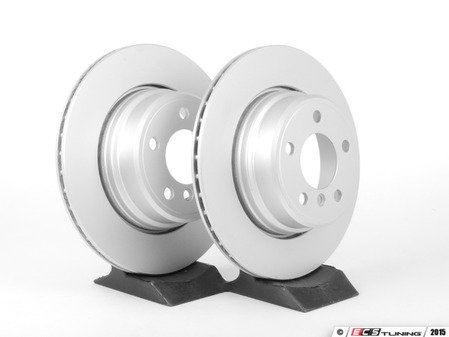 ES#2135699 - 40406029 - Rear Brake Rotors - Pair (324x20) - Featuring a protective Meyle Platinum coating. - Meyle - BMW