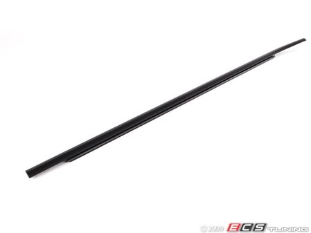 ES#94309 - 51337136965 - Door Channel Cover - Front Left, Black - Genuine BMW - BMW