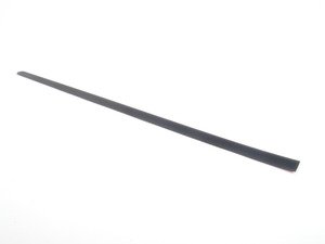 ES#2575368 - 95130031 - Front Door Moulding - Left - Textured black look from the Rabbit - Bremmen Parts - Volkswagen