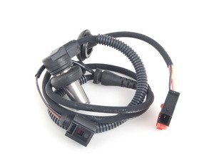 ES#2816308 - 8D0927803D - Front ABS Sensor - Priced Each - Measures wheel speed to prevent lock up. Includes brake pad wear sensor. - Hamburg Tech - Audi Volkswagen