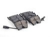 ES#2823236 - HB609B.572 - Front HPS 5.0 Performance Brake Pad Set - Next generation high performance street brake pad offering greater stopping power and pedal feel, with very low dust and noise - Hawk - Audi
